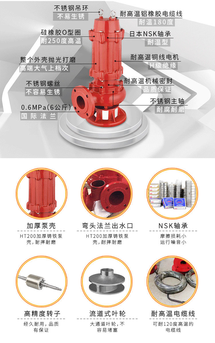 WQR耐高温潜水小黄片应用下载结构图
